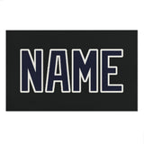 Custom Black Navy Beach Towel