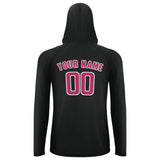 Custom Black Pink UV-Hoodie