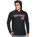 Custom Black Pink UV-Hoodie