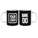 Custom Black White Mug