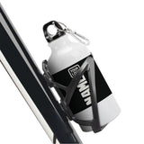 Custom Black White Sports Bottle