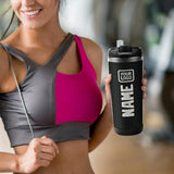 Custom Black White Stainless Steel Water Cup