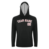 Custom Black Light Pink UV-Hoodie