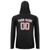 Custom Black Light Pink UV-Hoodie