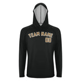 Custom Black Khaki UV-Hoodie