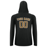 Custom Black Khaki UV-Hoodie
