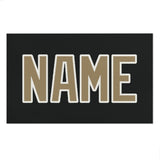 Custom Black Light Khaki Beach Towel