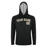 Custom Black Light Khaki UV-Hoodie