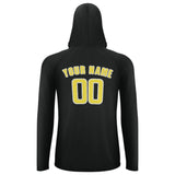 Custom Black Light Yellow UV-Hoodie