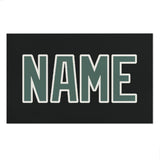 Custom Black Blue Green Beach Towel