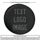 Custom Black Dark Grey Truck Tires