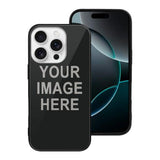 Custom Black Gray Phone Case