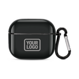 Custom Black Gray AirPods Case (3rd Generation)