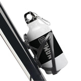 Custom Black Gray Sports Bottle