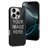 Custom Black Gray Phone Case