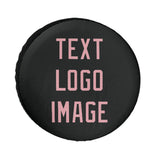 Custom Black Light Pink Truck Tires