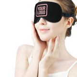 Custom Black Light Pink Sleep Mask
