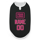 Custom Black Pink Pet Vest