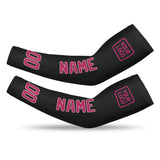 Custom Black Pink Arm Sleeve