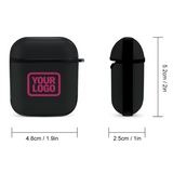 Custom Black Pink AirPods Case