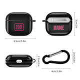 Custom Black Pink AirPods Case (3rd Generation)