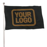Custom Black Khaki Flag