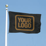 Custom Black Khaki Flag