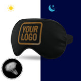 Custom Black Khaki Sleep Mask