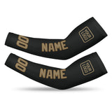 Custom Black Light Khaki Arm Sleeve