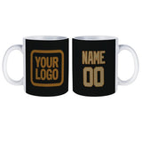Custom Black Light Khaki Mug