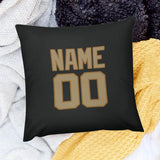 Custom Black Light Khaki Pillowcase