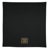 Custom Black Khaki Square Table Cloth
