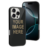 Custom Black Light Khaki Phone Case
