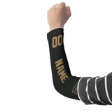 Custom Black Light Khaki Arm Sleeve