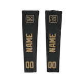 Custom Black Light Khaki Arm Sleeve