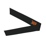 Custom Black Orange Headband