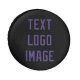 Custom Black Light Purple Truck Tires
