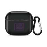 Custom Black Purple AirPods Case (3rd Generation)