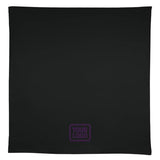 Custom Black Light Purple Square Table Cloth
