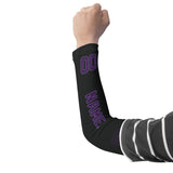 Custom Black Purple Arm Sleeve