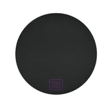 Custom Black Purple Round Table Cloth