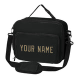 Custom Black Light Khaki Lunch Bag