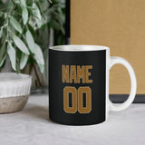 Custom Black Khaki Mug
