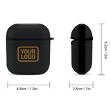 Custom Black Khaki AirPods Case