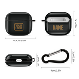 Custom Black Khaki AirPods Case (3rd Generation)