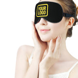 Custom Black Light Yellow Sleep Mask