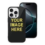 Custom Black Light Yellow Phone Case