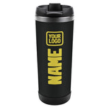 Custom Black Light Yellow Stainless Steel Water Cup