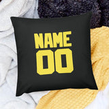 Custom Black Light Yellow Pillowcase