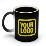 Custom Black Light Yellow Magic Mug